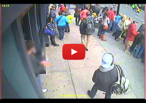 Veja o  vídeo  que identificou os terroristas em Boston